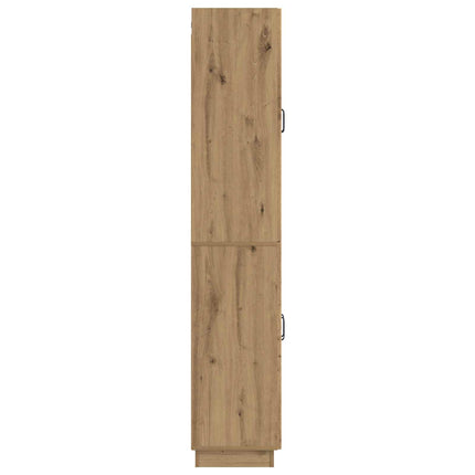 Skåpset 2 pcs Artisan-ek Konstruerat trä