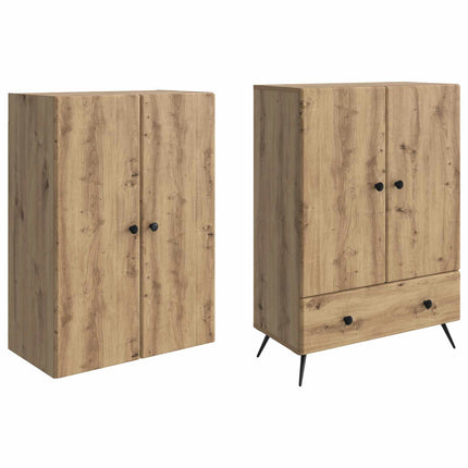 Skåpset 2 pcs Artisan-ek Konstruerat trä