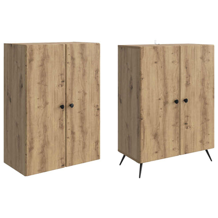 Skåpset 2 pcs Artisan-ek Konstruerat trä