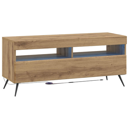 5-delars LED TV-bänk Artisan-ek Konstruerat trä