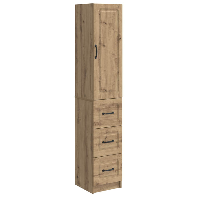 Skåpset 2 st 33 x 34,5 x 87 cm Konstruerat trä Artisan-ek