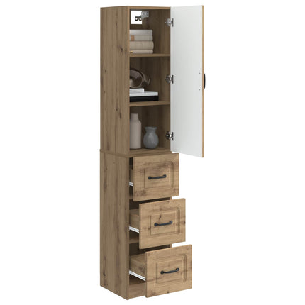 Skåpset 2 pcs Artisan-ek 33 x 34,5 x 87 cm Konstruerat trä