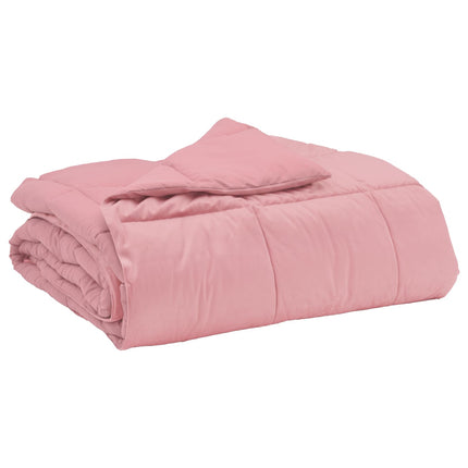 Sommar Duvet Quiltad Rosa 140 x 200 cm Mikrofiber