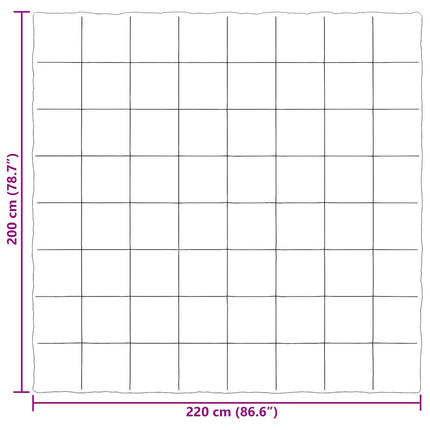 Sommar Duvet Quiltad Rosa 200 x 220 cm Mikrofiber
