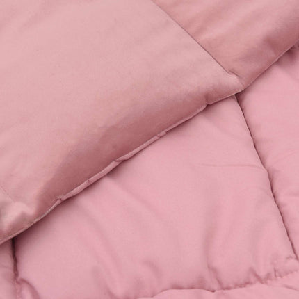 Sommar Duvet Quiltad Rosa 220 x 240 cm Mikrofiber