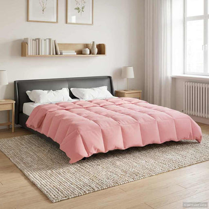 Sommar Duvet Quiltad Rosa 220 x 240 cm Mikrofiber