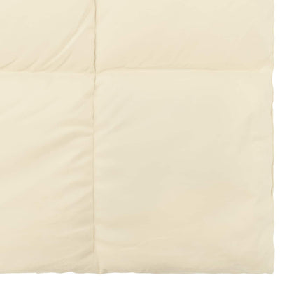 Sommar Duvet Quiltad Kräm 220 x 240 cm Mikrofiber