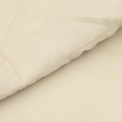 Sommar Duvet Quiltad Kräm 240 x 260 cm Mikrofiber