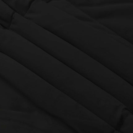 Full Års-Duvet Quiltad Svart 200 x 220 cm Mikrofiber