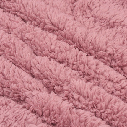 Sommar Duvet Rosa 200 x 220 cm Mikrofiber och Teddyfleece