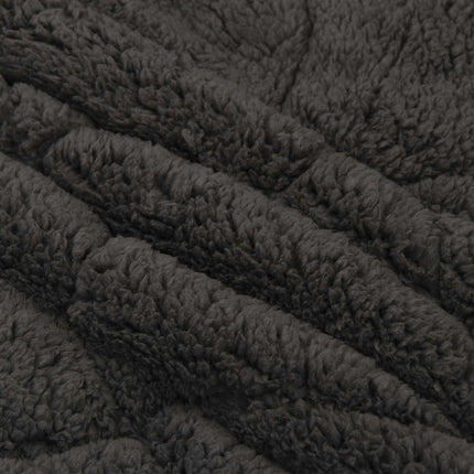 Full Års-Duvet Quiltad Antracit 140 x 220 cm
