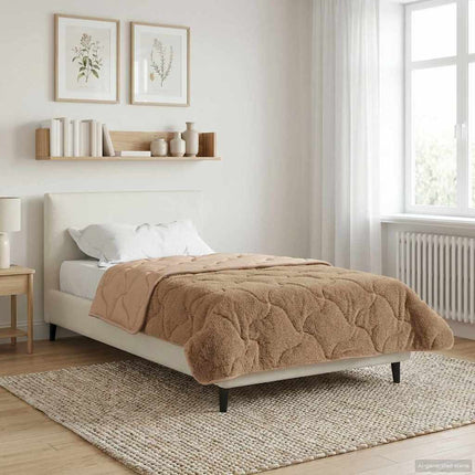 Full Års-Duvet 140 x 220 cm Nej Taupe Andningsbar