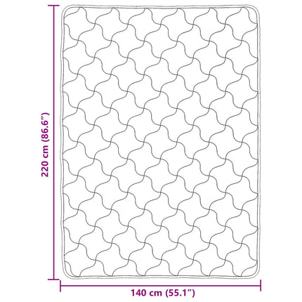 Full Års-Duvet 140 x 220 cm Nej Taupe Andningsbar