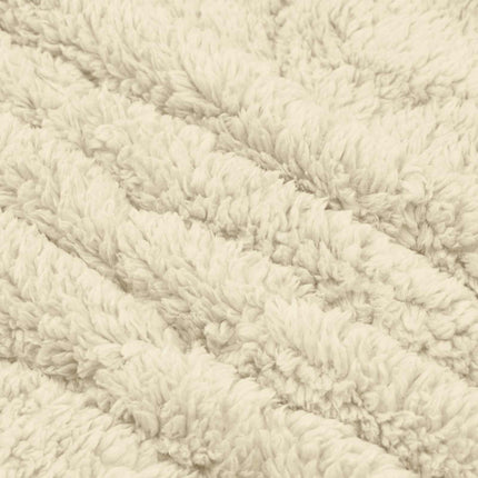 Full Års-Duvet Kräm 220 x 260 cm Mikrofiber och Teddyfleece