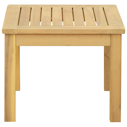 Kaffeebord Ljus akacia 45 x 45 x 36 cm Massivt Akaciaträ