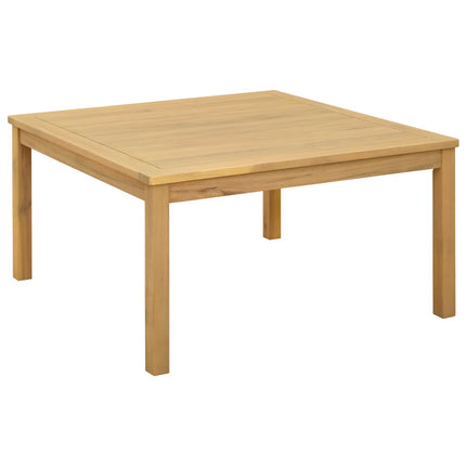 Kaffeebord Ljus akacia 85 x 85 x 45 cm Massivt Akaciaträ