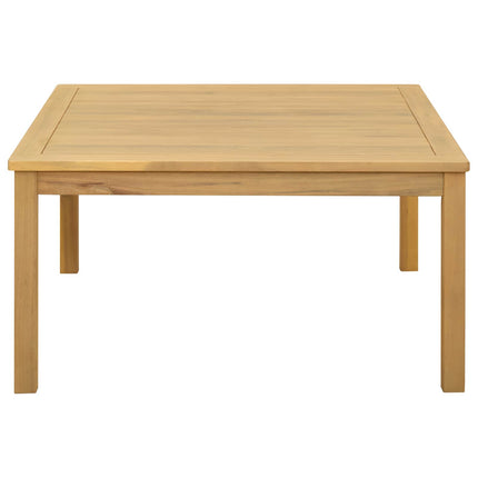 Kaffeebord Ljus akacia 85 x 85 x 45 cm Massivt Akaciaträ