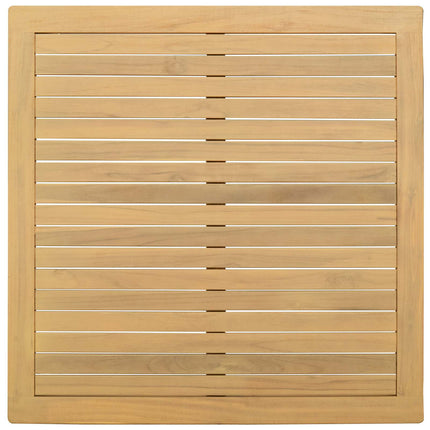 Kaffeebord Ljus akacia 85 x 85 x 45 cm Massivt Akaciaträ