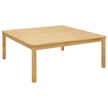 Kaffeebord Ljus akacia 110 x 110 x 45 cm Massivt Akaciaträ