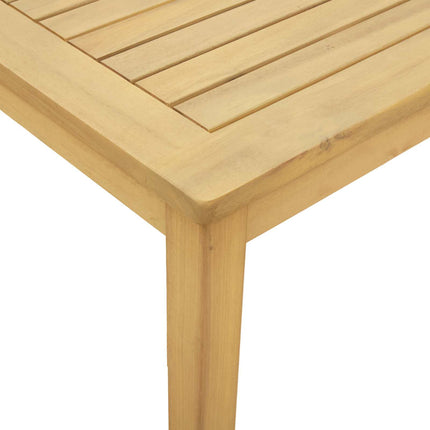 Kaffeebord Ljus akacia 70 x 40 x 36 cm Massivt Akaciaträ