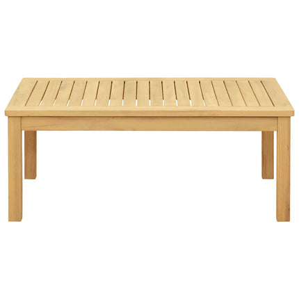 Kaffeebord Ljus akacia 90 x 50 x 36 cm Massivt Akaciaträ