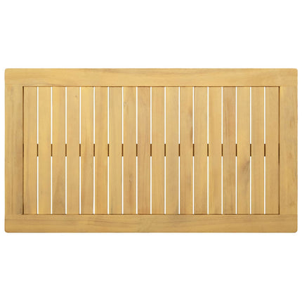 Kaffeebord Ljus akacia 90 x 50 x 36 cm Massivt Akaciaträ
