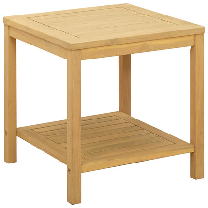 Sidobord Olivenatur 45 x 45 x 45 cm Massivt Akaciaträ