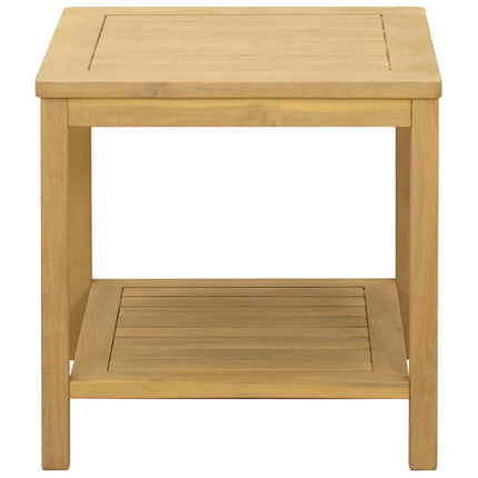 Sidobord Olivenatur 45 x 45 x 45 cm Massivt Akaciaträ