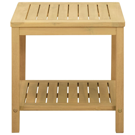 Sidobord Olivenatur 45 x 45 x 45 cm Massivt Akaciaträ