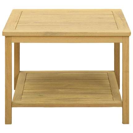 Sidobord Olivenatur 60 x 60 x 45 cm Massivt Akaciaträ