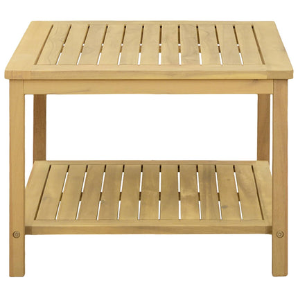 Sidobord Olivenatur 60 x 60 x 45 cm Massivt Akaciaträ