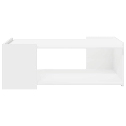 Kaffeebord Vit 90 x 50 x 33 cm Konstruerat trä