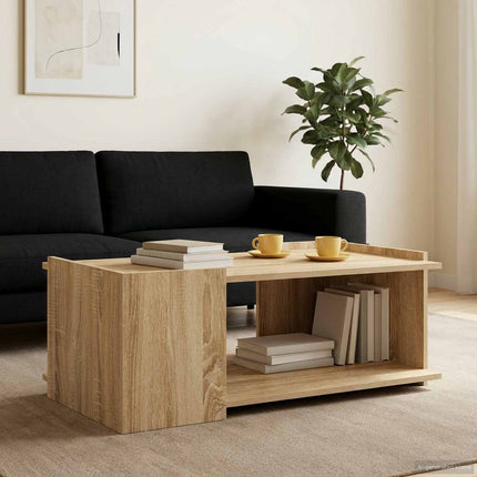 Kaffeebord Sonoma-ek 90 x 50 x 33 cm Konstruerat trä