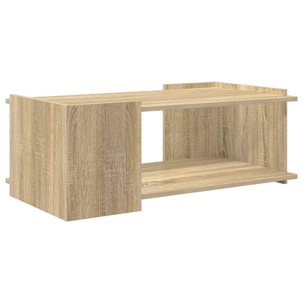 Kaffeebord Sonoma-ek 90 x 50 x 33 cm Konstruerat trä