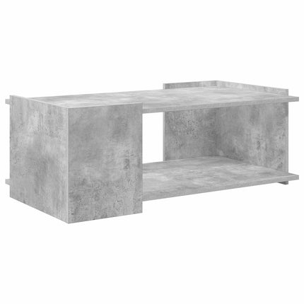 Kaffeebord Betonggrå 90 x 50 x 33 cm Konstruerat trä