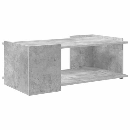 Kaffeebord Betonggrå 90 x 50 x 33 cm Konstruerat trä
