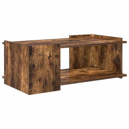 Kaffeebord Rökt ek 90 x 50 x 33 cm Konstruerat trä