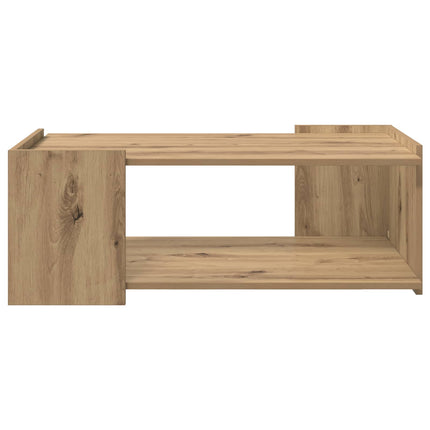 Kaffeebord Artisan-ek 90 x 50 x 33 cm Konstruerat trä