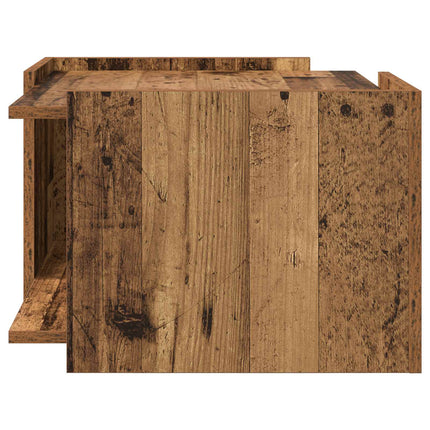 Kaffeebord Gammalt trä 50,5 x 50 x 33 cm Konstruerat trä
