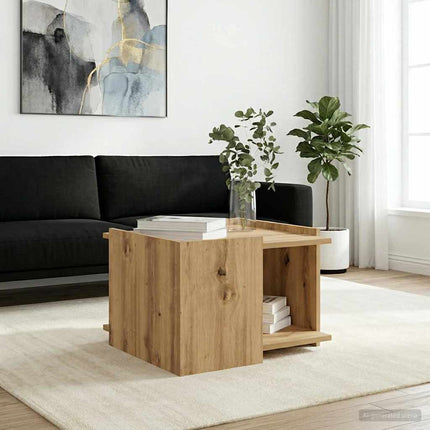 Kaffeebord Artisan-ek 50,5 x 50 x 33 cm Konstruerat trä
