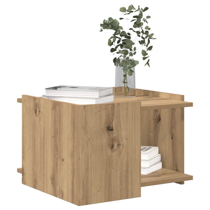 Kaffeebord Artisan-ek 50,5 x 50 x 33 cm Konstruerat trä