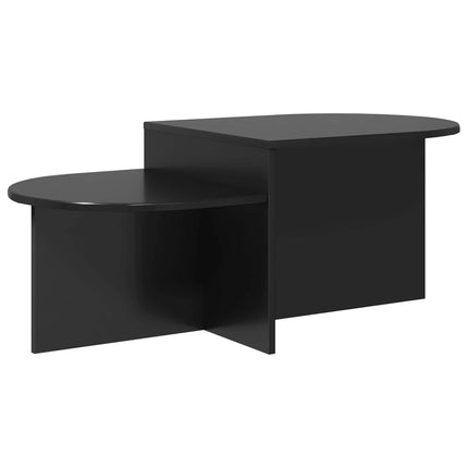 Kaffeebord Svart ek 100 x 50 x 40 cm Konstruerat trä