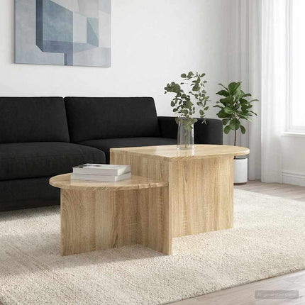 Kaffeebord Sonoma-ek 100 x 50 x 40 cm Konstruerat trä