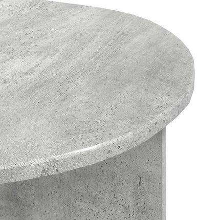Kaffeebord Betonggrå 100 x 50 x 40 cm Konstruerat trä