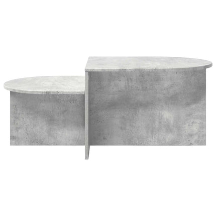 Kaffeebord Betonggrå 100 x 50 x 40 cm Konstruerat trä
