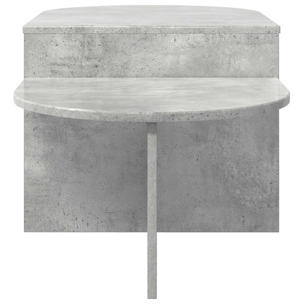 Kaffeebord Betonggrå 100 x 50 x 40 cm Konstruerat trä