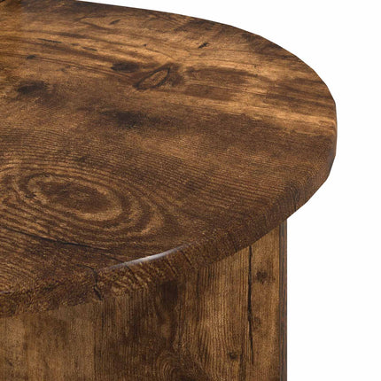 Kaffeebord Rökt ek 100 x 50 x 40 cm Konstruerat trä
