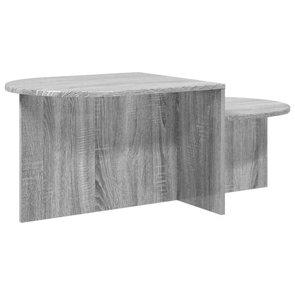 Kaffeebord Grå sonoma-ek 100 x 50 x 40 cm Konstruerat trä