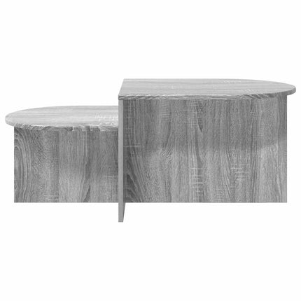 Kaffeebord Grå sonoma-ek 100 x 50 x 40 cm Konstruerat trä
