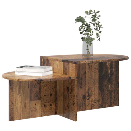 Kaffeebord Gammalt trä 100 x 50 x 40 cm Konstruerat trä